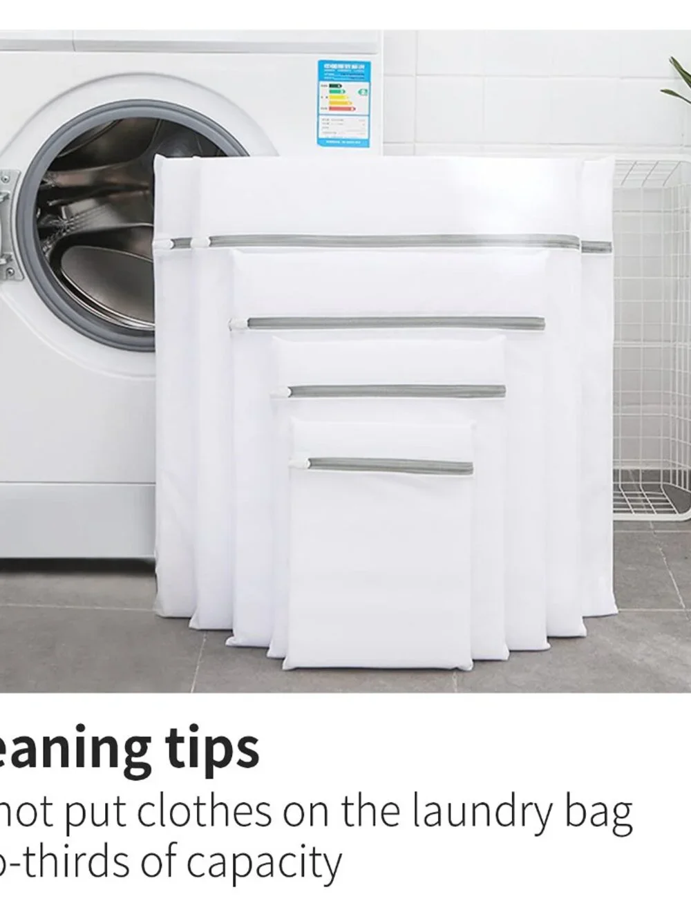 10 Pack Mesh Laundry Bags for Delicates with Non Rust Zipper- MDSXO White Laundr